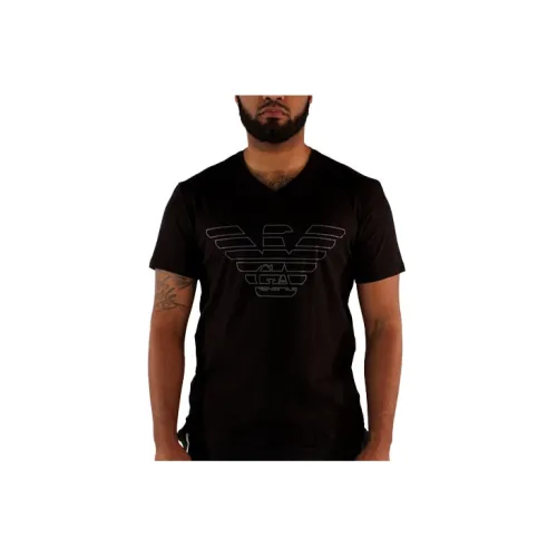 EMPORIO ARMANI T-Shirts Men Black