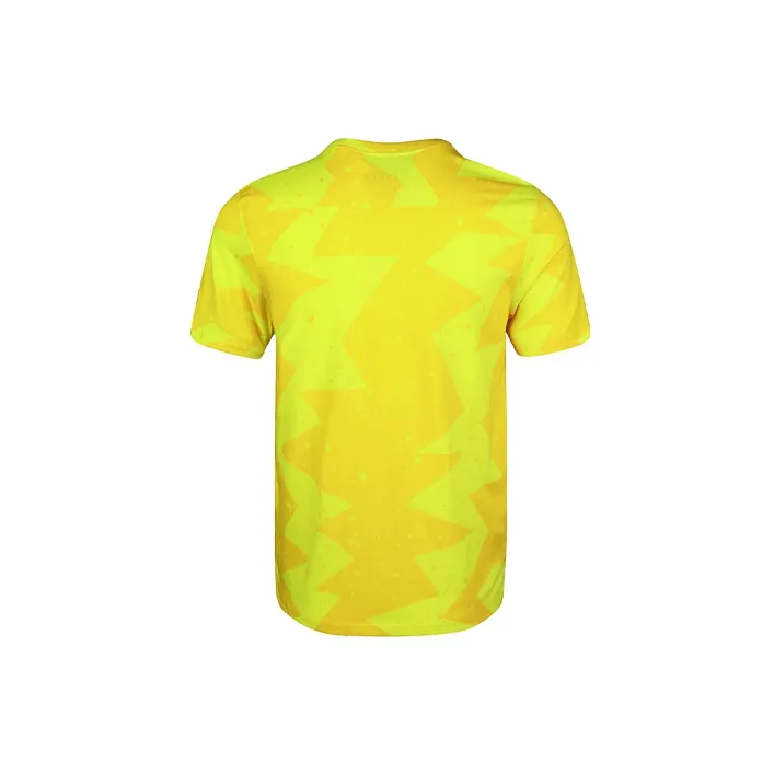 Jordan T Shirts Men Yellow-1