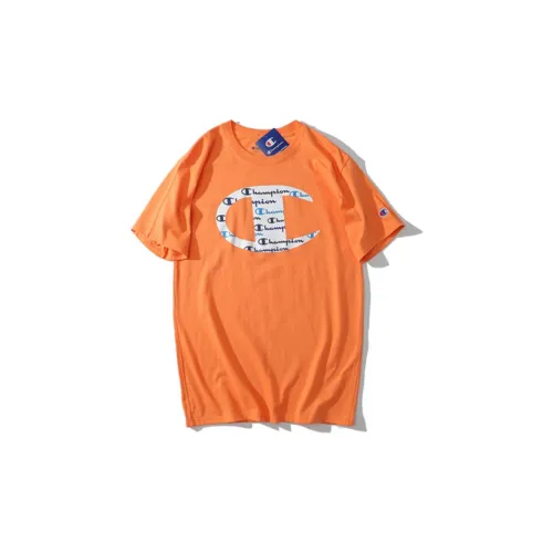 Champion T-Shirts Unisex Orange Red