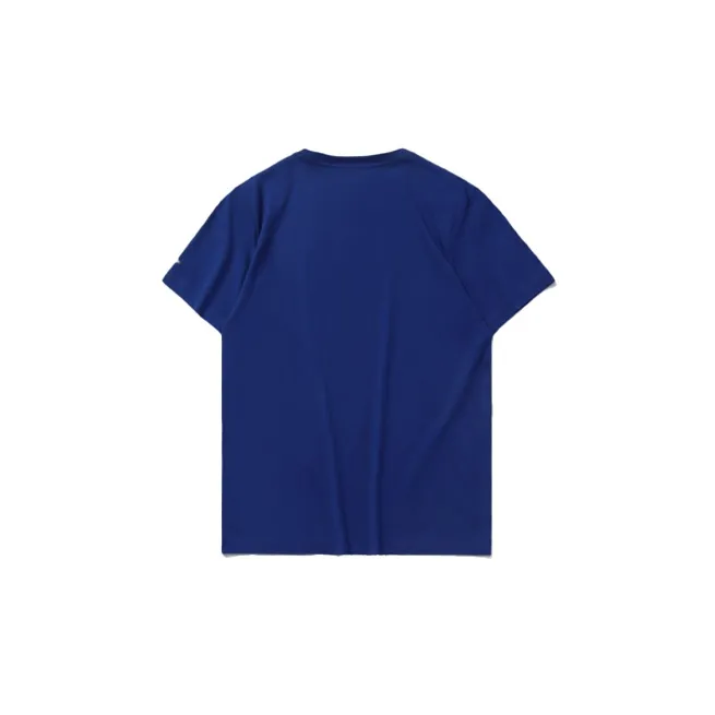 LiNing Sports Basketball Collection T-Shirt Men's Mondrian Blue-1