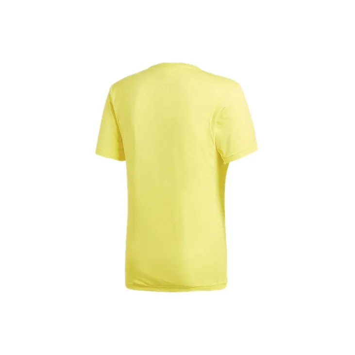 Adidas T Shirts Men Bright Yellow-1