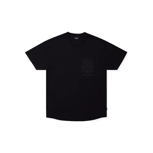 SPALDING T-Shirts Unisex Black