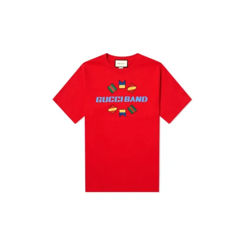 GUCCI T-Shirts Men Red