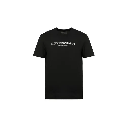 EMPORIO ARMANI T-Shirts Men Black