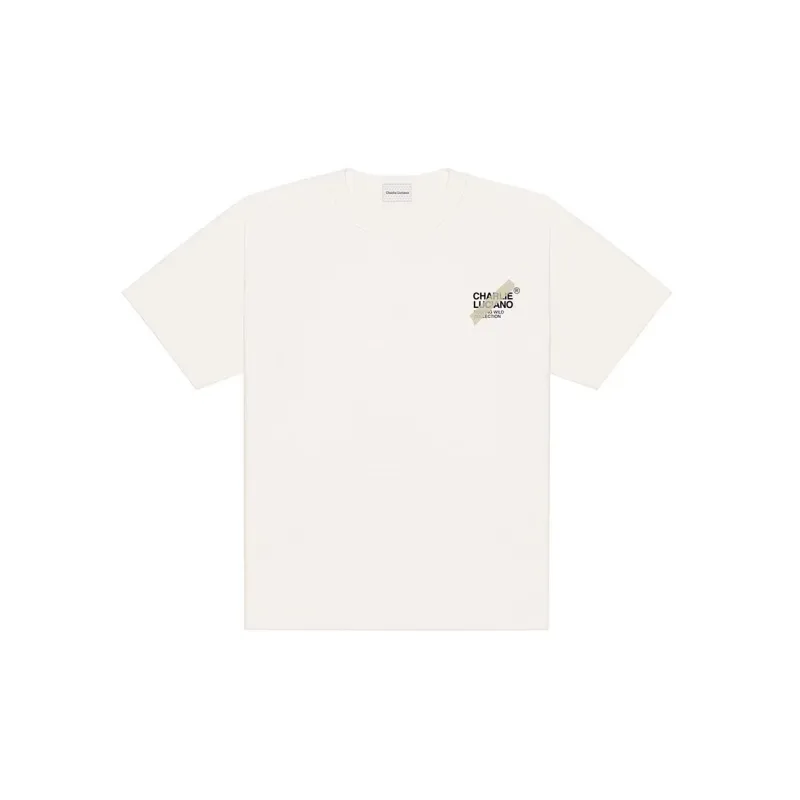 Charlie Luciano Straight T Shirt Unisex White-2