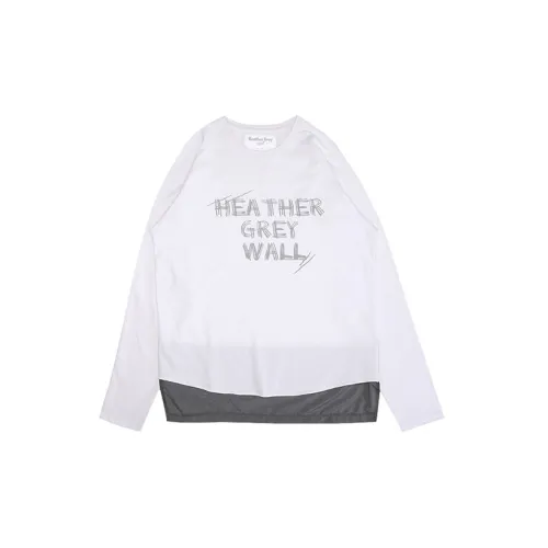 Heather Grey Wall T-Shirts Unisex