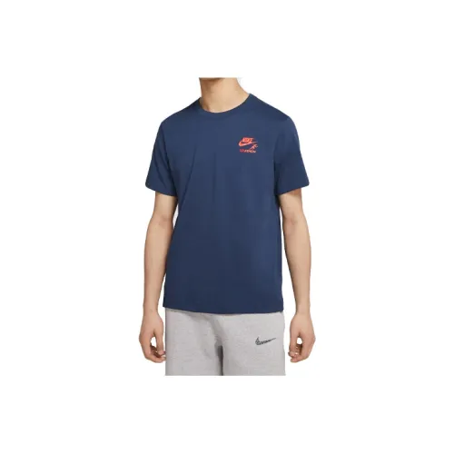 Nike T-Shirts Men Deep Navy Blue