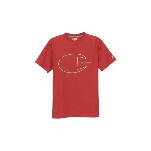 Champion Japanese Line T-Shirts Unisex Red