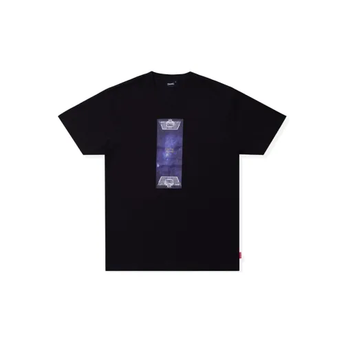 SPALDING T-Shirts Unisex Black