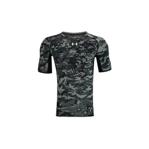 Under Armour HeatGear T-Shirts Men Black