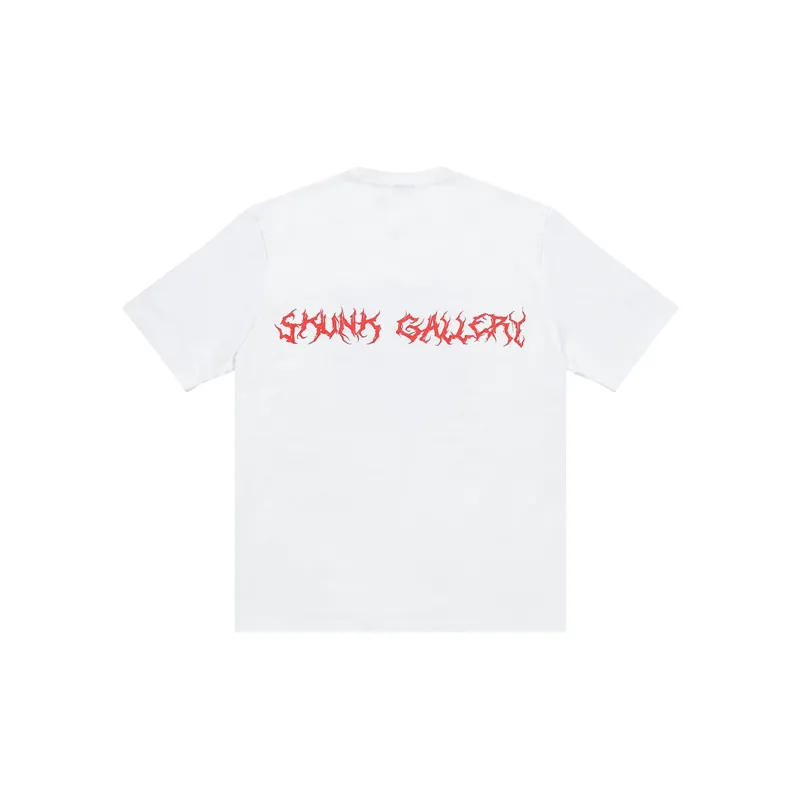 SKUNK GALLERY T Shirt Unisex White-1