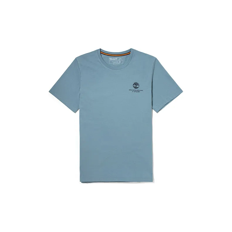 Timberland T Shirts Men Medium Blue-1