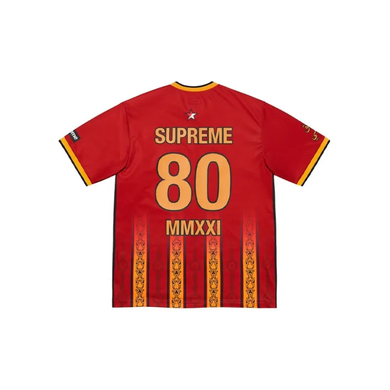 Supreme Arabic Logo Soccer Jersey-5