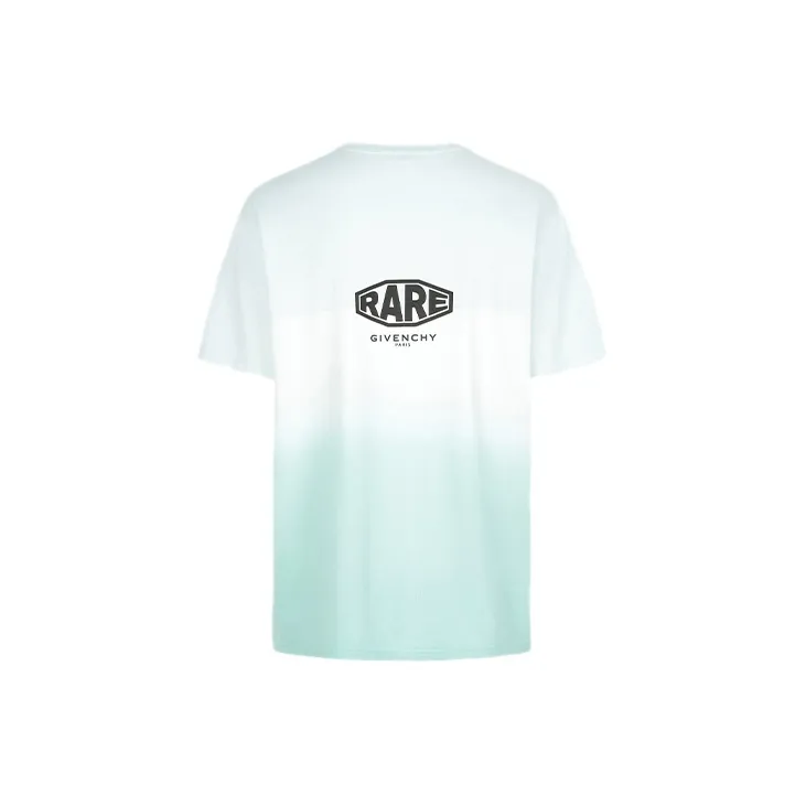 Givenchy T-Shirts Men White Green-1