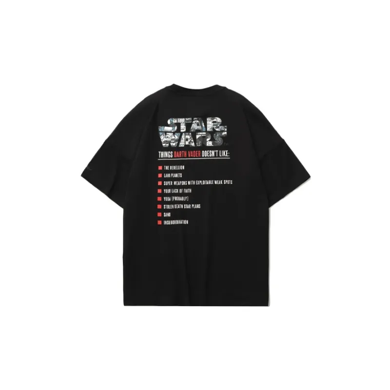 Star Wars X LINING Sports Fashion Collection T-Shirts Men Black-1