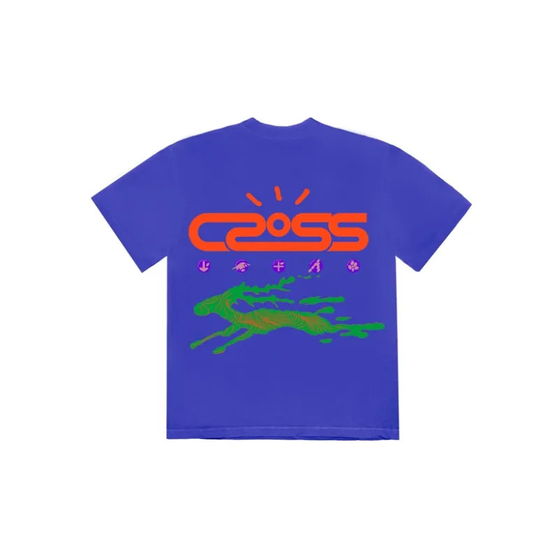 Travis Scott Cactus Jack Cross Tech Tee I-1