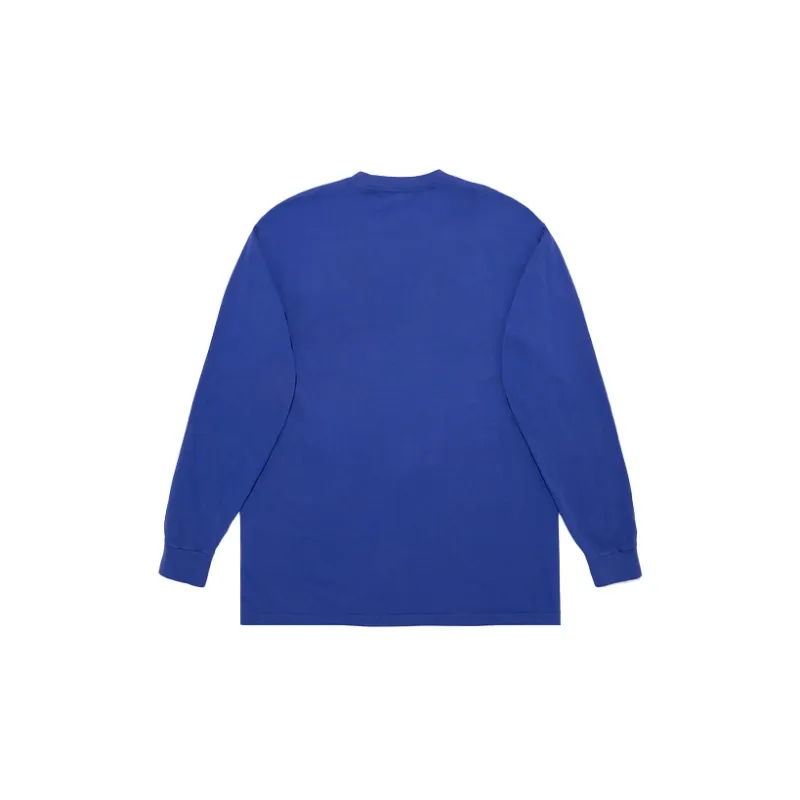 UNDEFEATED Straight Long-Sleeved T-Shirt Men's Blue-1
