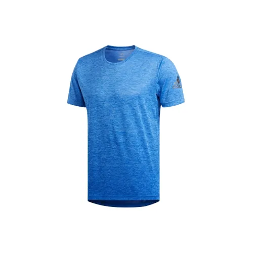 Adidas T-Shirts Men Natural Blue