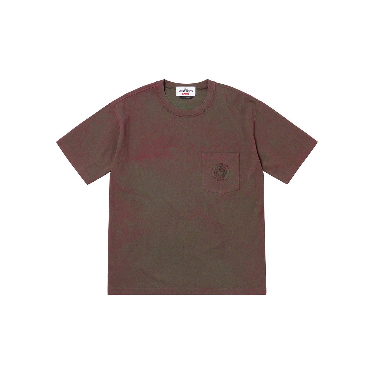 Supreme x stone island tee online