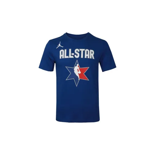 Jordan All-Star Dri-FIT NBA T-Shirts Men Lamp Grass Blue