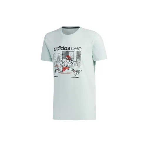 Adidas Neo T-Shirts Men Green