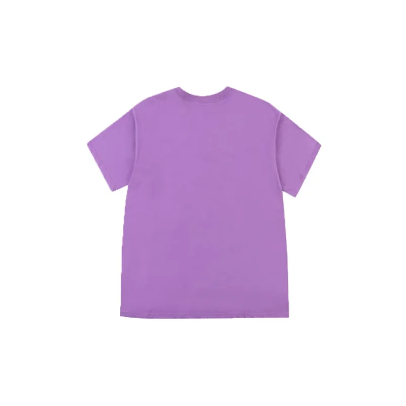 MLB Short Sleeved T Shirts Unisex Purple-1