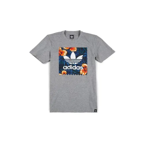 Adidas Originals T-Shirts Men Gray