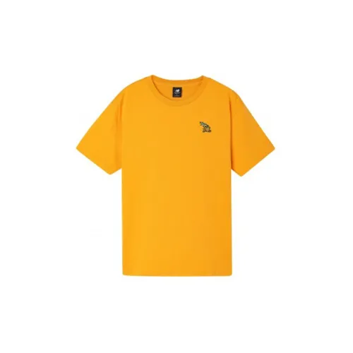 New Balance T-Shirts Unisex Yellow