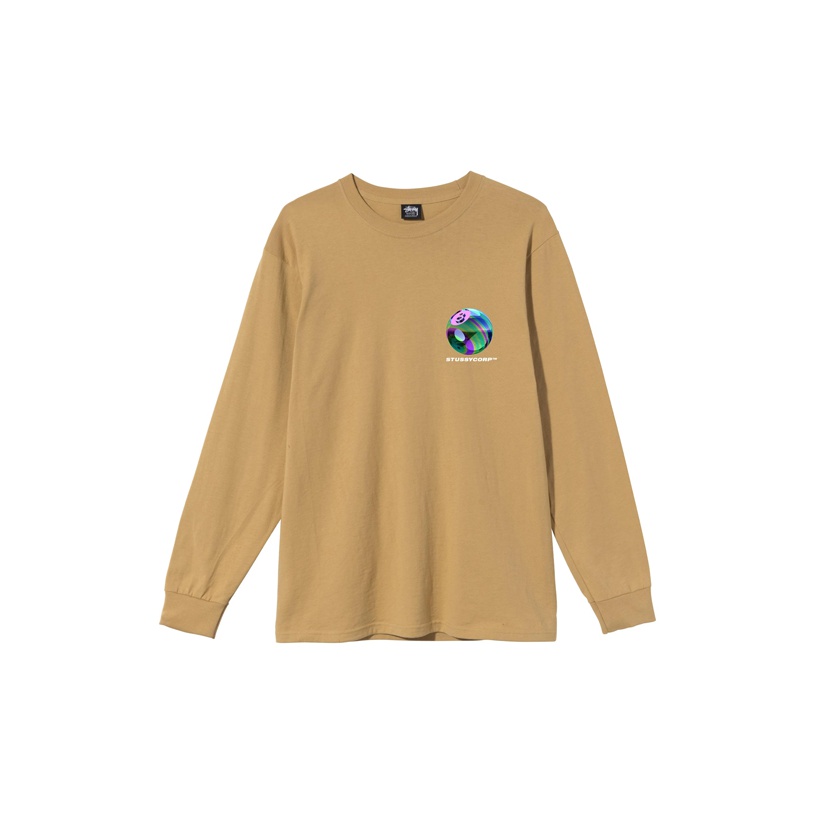 Stussy Iridescent 8 Ball L/S Tee - POIZON