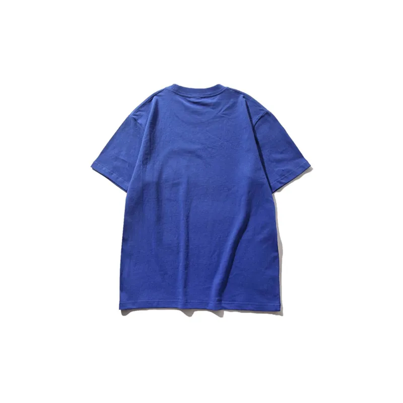Champion T Shirt US Version Unisex Royal Blue-1
