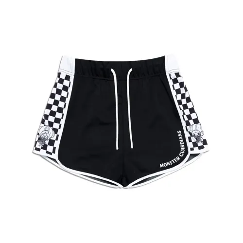 One Piece X Monster Guardians Casual Shorts Women's Black