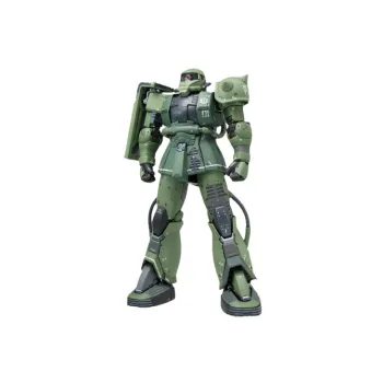 BANDAI 1 100 Zaku G.F.F.M.C. Mobile Suit Gundam Kukuru Duan's Island Duan's Custom Zaku Assembled Models 18cm