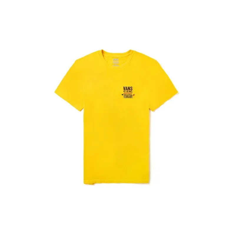 Vans Mikey T Shirts Unisex Yellow-1