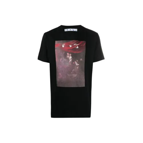 OFF-WHITE Slim Fit Caravaggio Painting T-shirt 