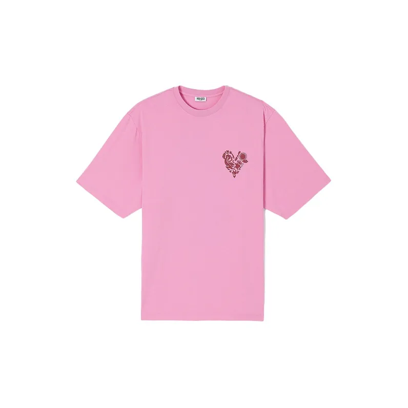 KENZO T Shirts Men Pink-1