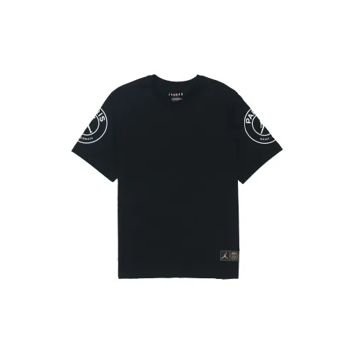 Jordan×PSG T-Shirts Men Black