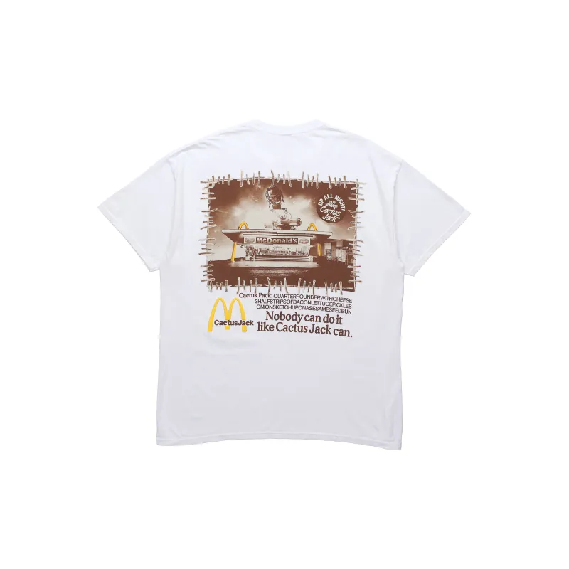 Travis Scott X McDonald's Vintage Action T Shirt-1