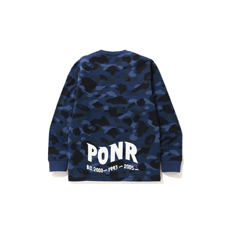 Bape Color Camo Shark L/S Tee-5