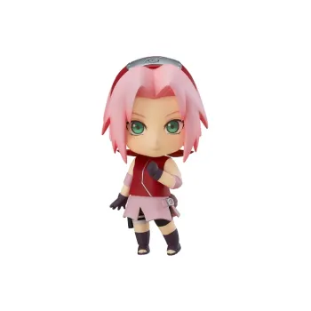 GSC Sakura Haruno Nendoroid No.833 Naruto Shippuden Reissued Version Chibi Figures 10cm