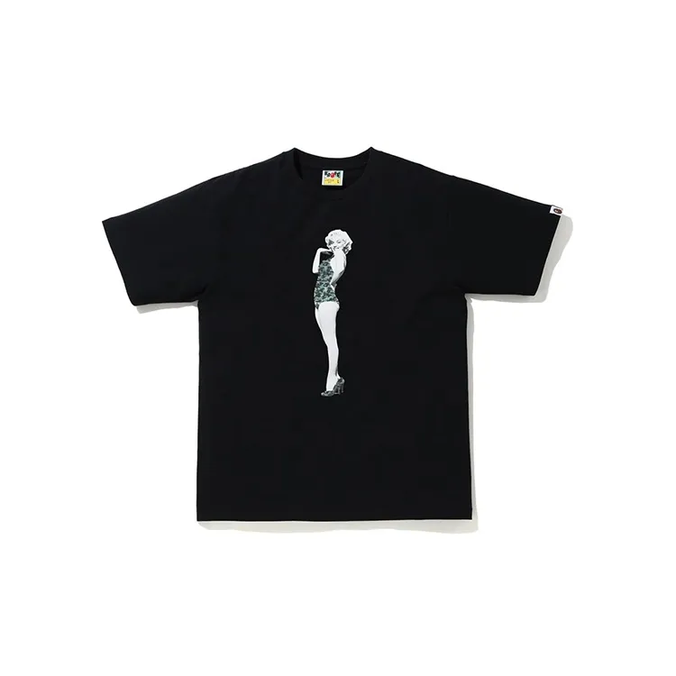 A BATHING APE a BATHING APE X Marilyn Monroe Tee Black M - POIZON 