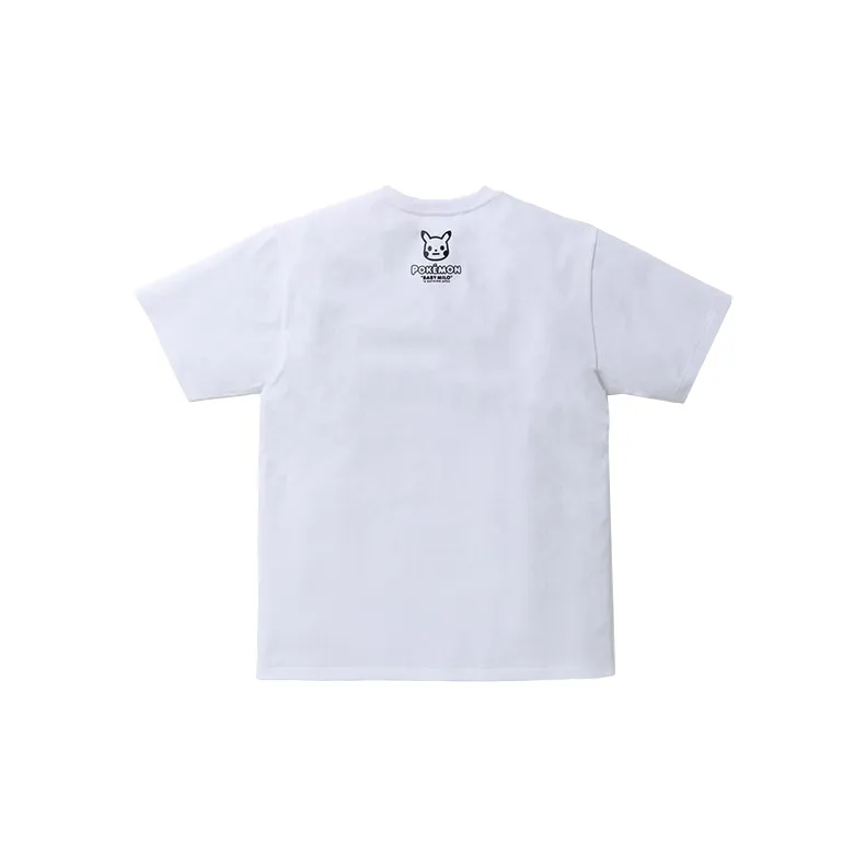 A BATHING APE X Pokemon Monotone Ape Head Tee #2-3