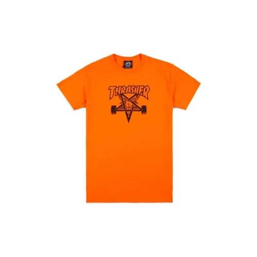 Thrasher T-Shirts Unisex Orange