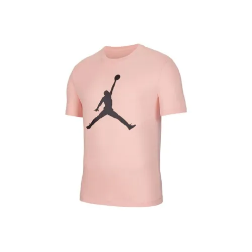 Jordan T-Shirts Men Coral Red