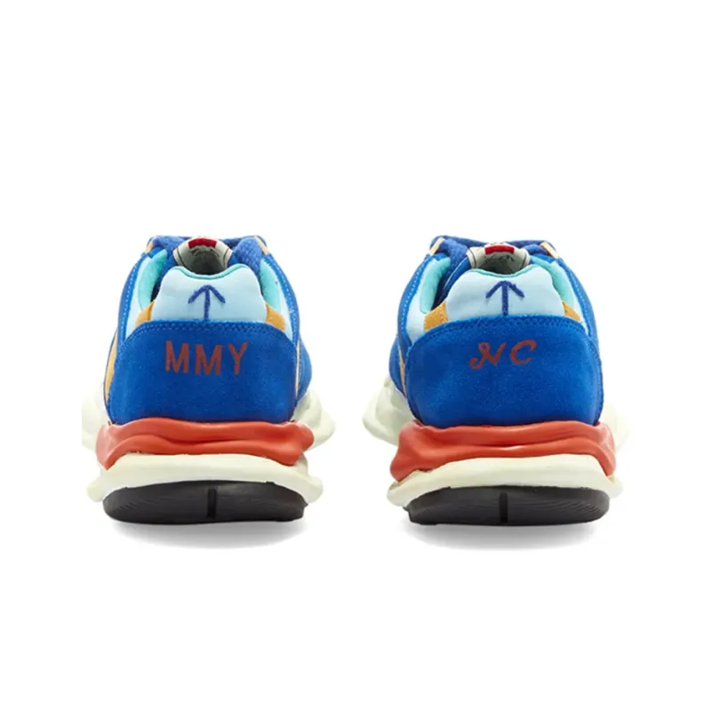 Nigel Cabourn x MIHARA YASUHIRO Cushioning Anti-Slip And Wear-Resistant Low-Top Sports Casual Shoes Men's Blue-4
