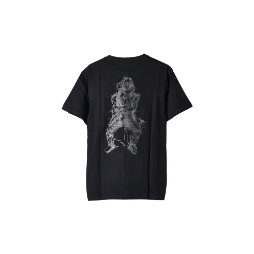 New Era X Yohji Yamamoto T-Shirts Unisex Black