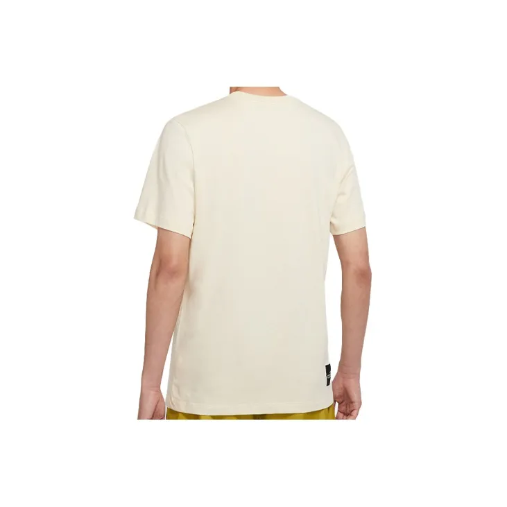 Nike T Shirts Men Apricot-1