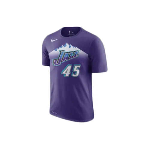 Nike Dri-Fit T-Shirts Men Courtyard Purple