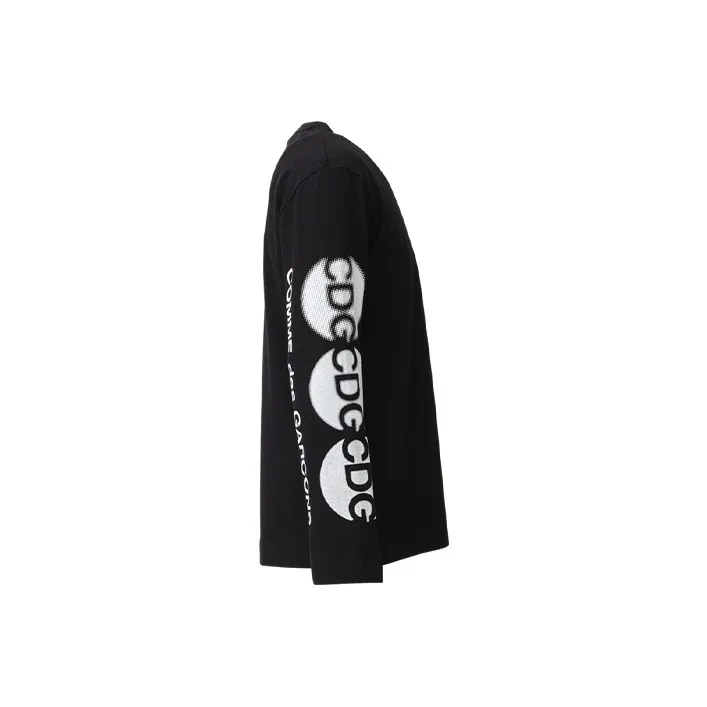 CDG T Shirts Unisex Black-2