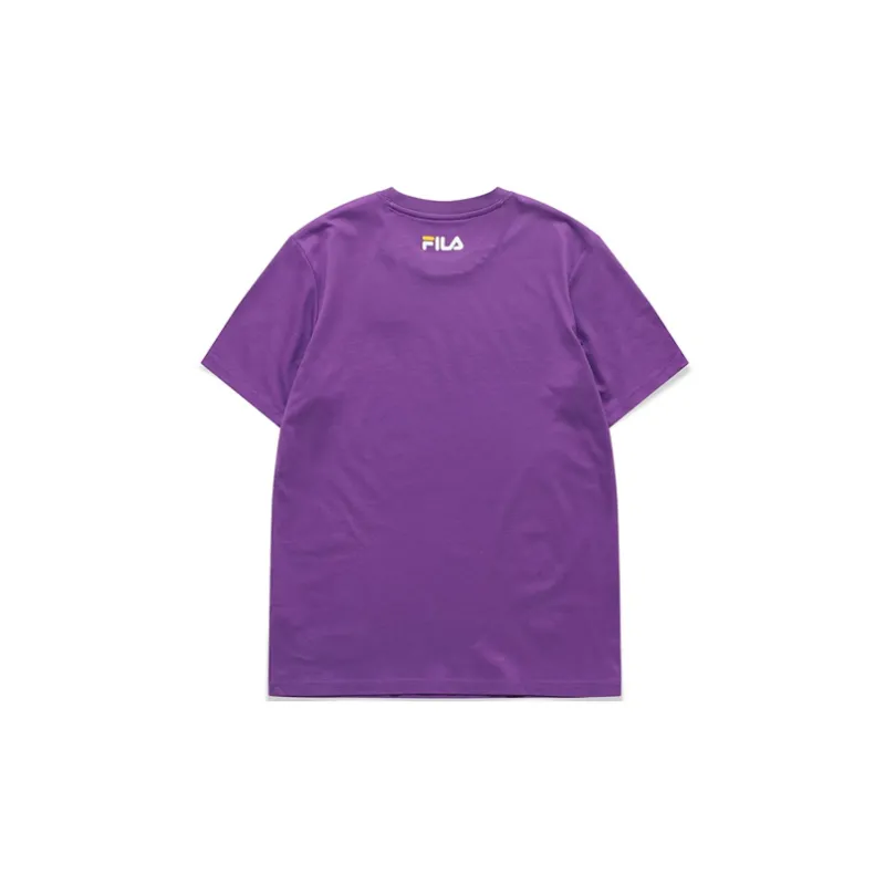 FILA FUSION T Shirts Men Mandala Violet-1