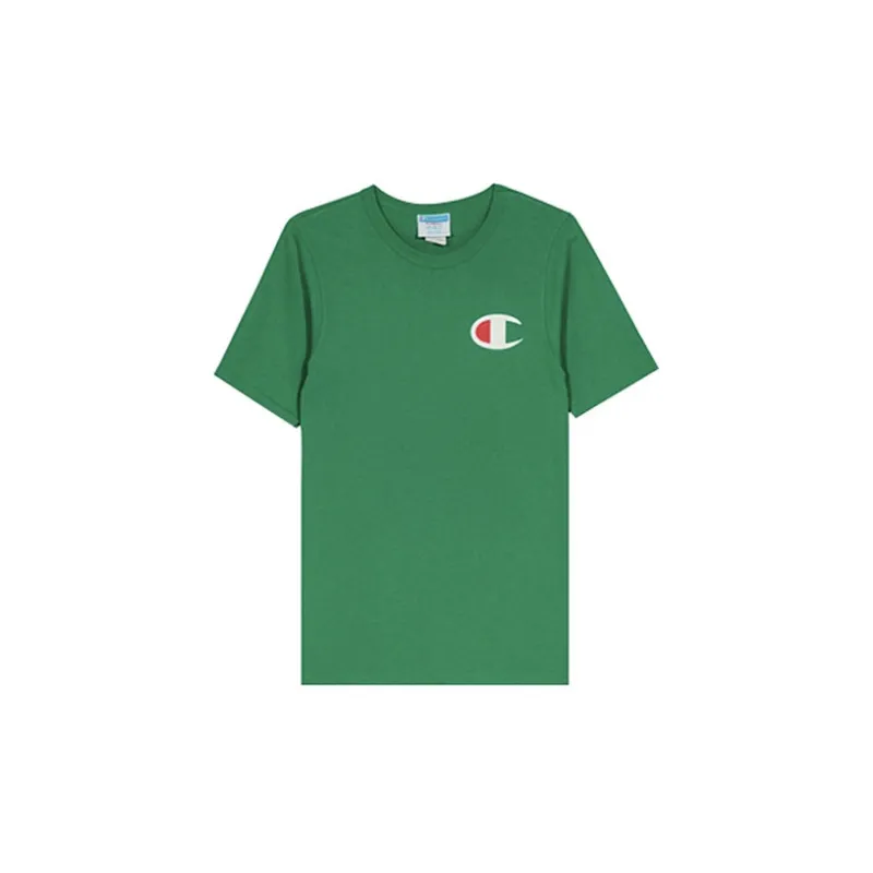 Champion T Shirt US Version Unisex Green-0